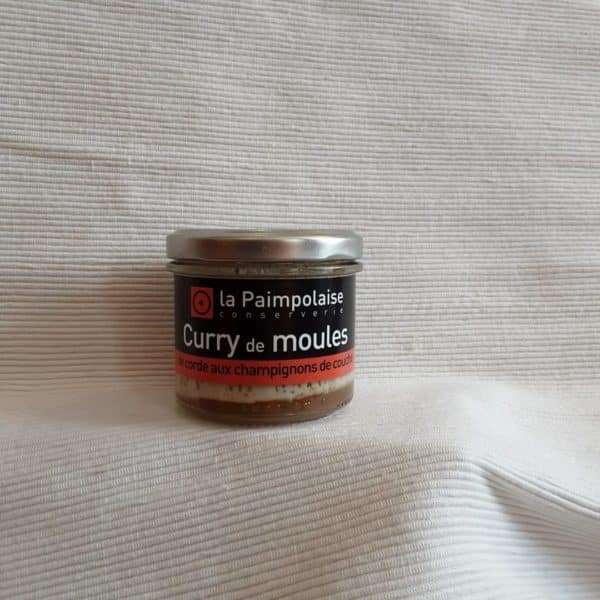 Rillettes curry de moules & champignons