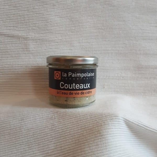 Rillettes de couteaux & eaux de vie de cidre