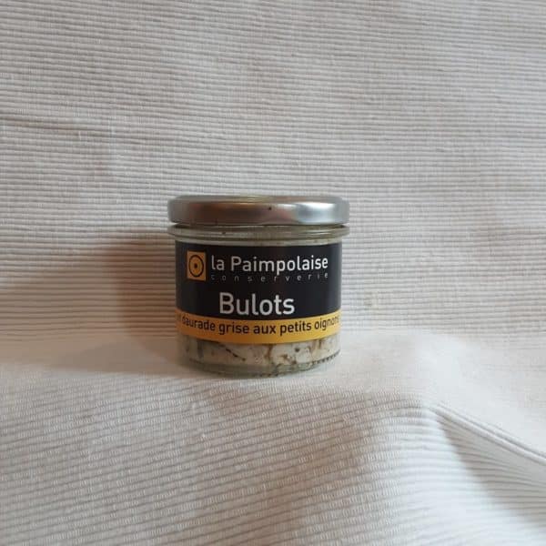 Rillettes de bulots & daurade grise aux petits oignons
