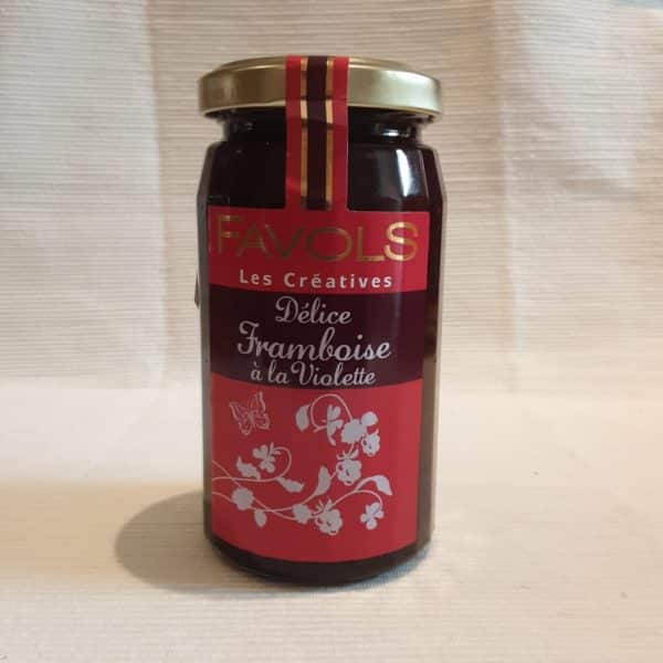 DELICES Framboises à la violette